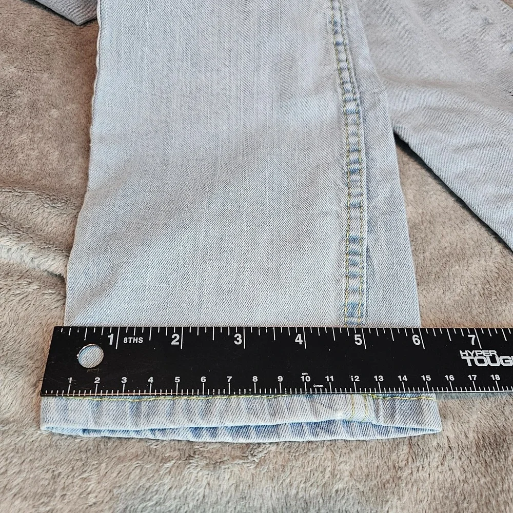 Levi's 502 Regular Taper Blue Denim Stretch Jeans Boys Size 14 27x29 27x27